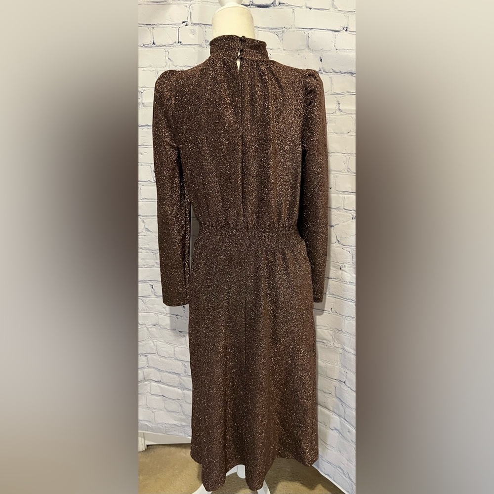 Ryegrass Long Sleeve Mock Neck Knit Dress Black SZ medium - Picture 9 of 10